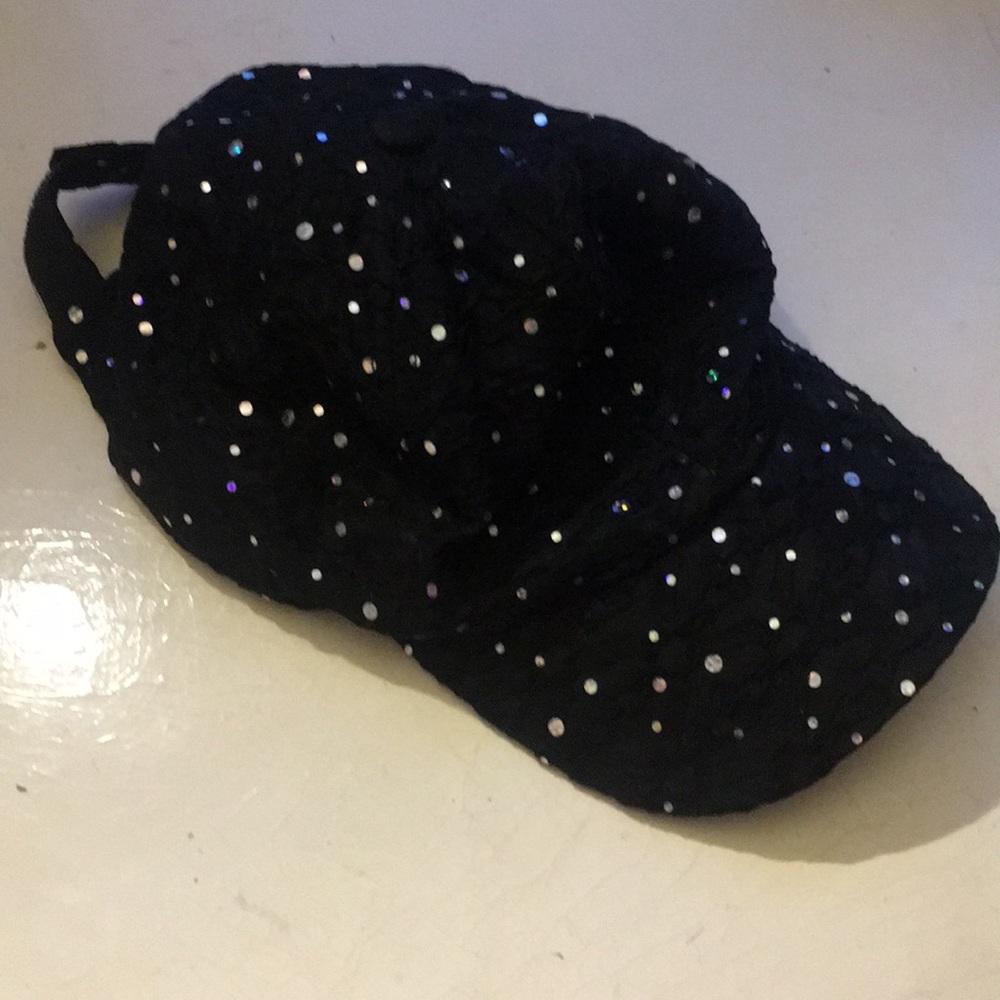 Sequined Baseball Hat